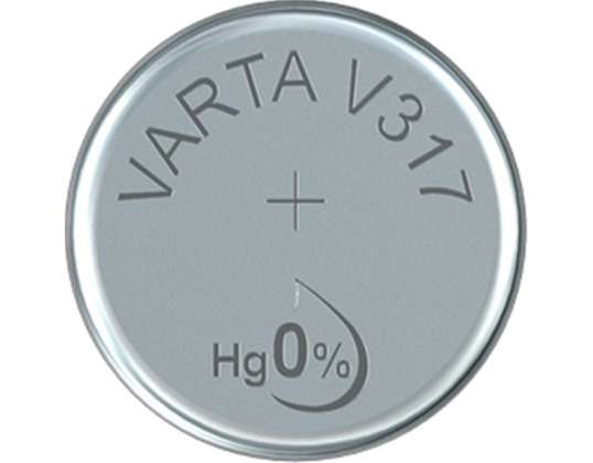Varta Batterie Silver Oxide Knop. 317 1,55 V Maloobchod (10 balení) 00317 101 111
