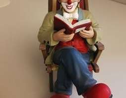 12 Clown-Figuren von Gilde