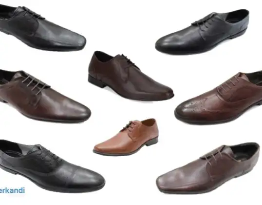 Kontajnerová ponuka - Anglické pánske kožené topánky