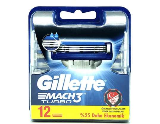 Gillette® ™ Mach3 Turbo 12er - price € 12.50