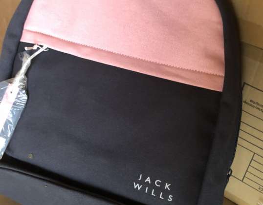 Jack Wills Casual Backpack Rucksack Bag Brand New