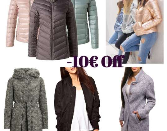 Trendiga kappor och jackor för kvinnor
