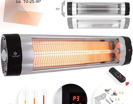 SPECIAL OFFER! Kesser infrared heater 2500W patio heater