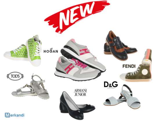 Chaussures PREMIUM pour enfants: Armani, D&amp;G, Twinset, Lacoste, Hogan, EMU, Tod&#39;s