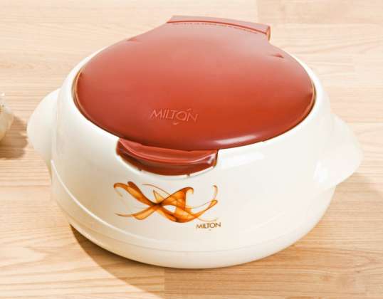 Mikrowellen-Thermoschüssel One Touch rot-weiß 1500ml