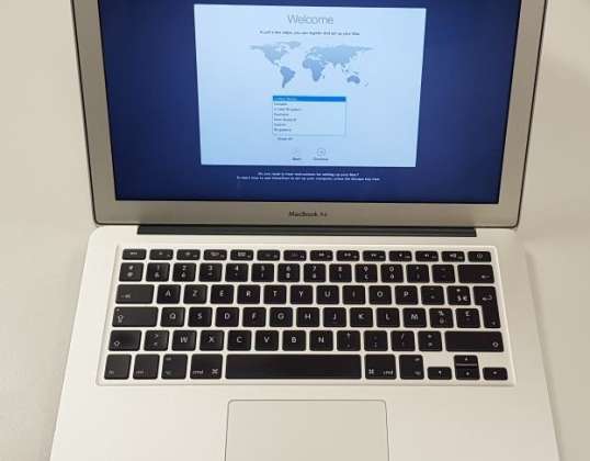 MacBook Air 13,3 po d’Apple remis à neuf - Core i7 4650U d’Intel, SSD de 256 Go, spécifications britanniques, boîte avec chargeur, garantie 3M