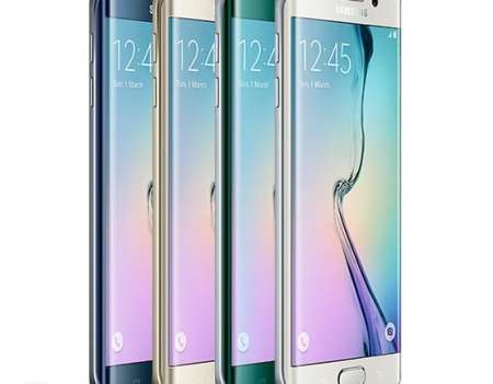 Samsung galaxy S6 Edge 32 ГБ, черный сапфир, золотой платиновый, White