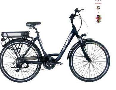 28-Inch OLANDA Electric E-Bike for Ladies - Italian-Made Alloy Frame with Shimano Gears and Lithium Battery - Wholesale