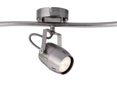 Paulmann Spotlight Gamma LED 3x3.5W GU10 230V brushed nickel metal