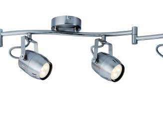 Paulmann Spotlight Gamma LED 6x3.5W GU10 230V brushed nickel metal