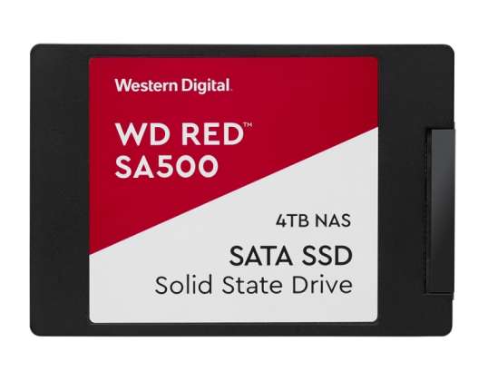 Western Digital SSD WD Röd SA500 4TB NAS SSD WDS400T1R0A