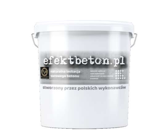 EFEKTBETON.PL PRO ART DECO SET 15KG + 2KG DEKORATIVER BETON-EFFEKT