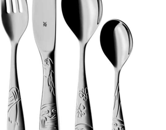 Set de cubiertos infantiles perezosos WMF, 4 piezas - 12.8606.6040