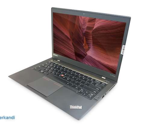 Lenovo ThinkPad X1 Carbon G2 14" Intel Core i7 [PP] med 8 GB RAM, 256 GB SSD-harddisk, DVD+/-RW SuperMulti-drev, Windows 10 Pro