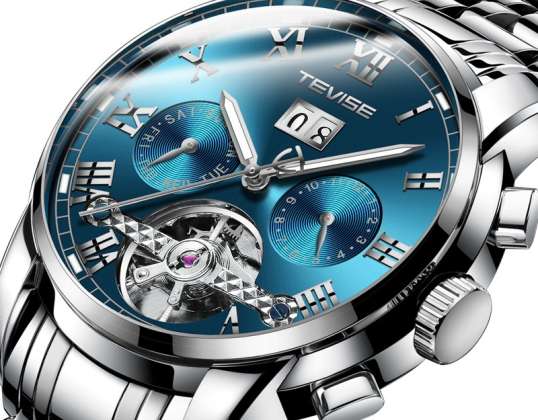 TEVISE Watches Fashion Business Men Automatic