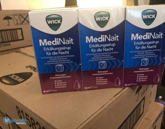Wick MediNait sirop de tuse NOU sirop de medicament sirop rece