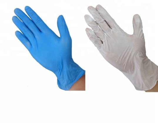 Disposable Medical  gloves Latex Examination Gloves  LC-ESCROW