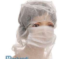 PP dop met Astro-cap masker wit Witte polypropyleen dop