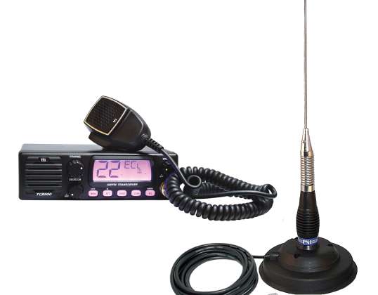 Kit stazione radio CB TTi TCB-900 + Antenna PNI ML100