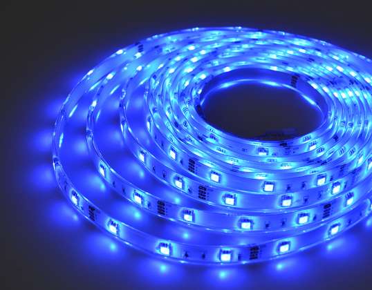 Bande LED PNI L15RGBWE flexible extérieur IP65 30 LEDs/m 12V 5m