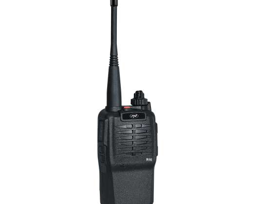 Portable UHF radio station PNI PMR R16 charger and battery 2300 m