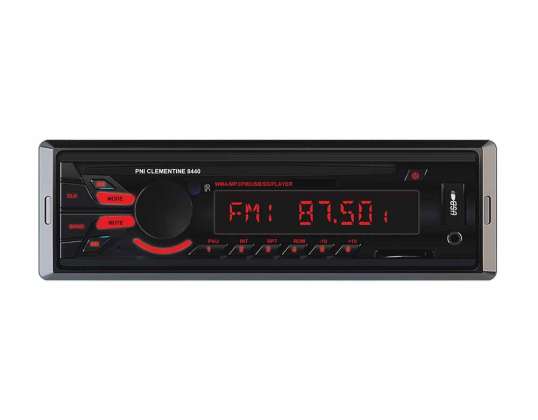 Radio MP3-autosoitin NIP Clementine 8440, 4x45w, 12V, 1 DIN, SD, U