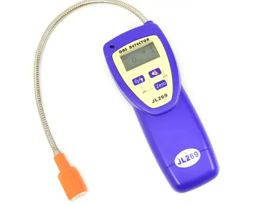 Draagbare PNI-gasdetector JL269 met flexibele sensor en LCD-scherm