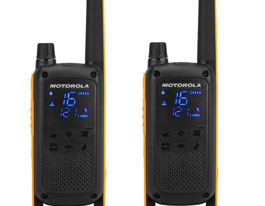Motorola TALKABOUT T82 Portable PMR radio station Extreme set with 2 pcs