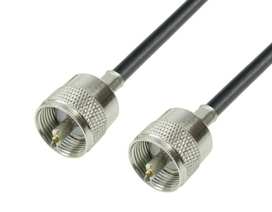 Cable de conexión Pni R45 con zócalos PL259 longitud 45 cm