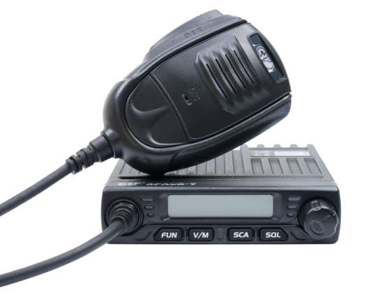 Radiosender VHF CRT SPACE V 136-174MHz, 199 Kanäle, spielbar auf PC