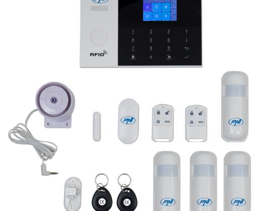 Kit sistema de alarma inalámbrico PNI SafeHouse HS550 Wifi GSM 3G y 3 sen