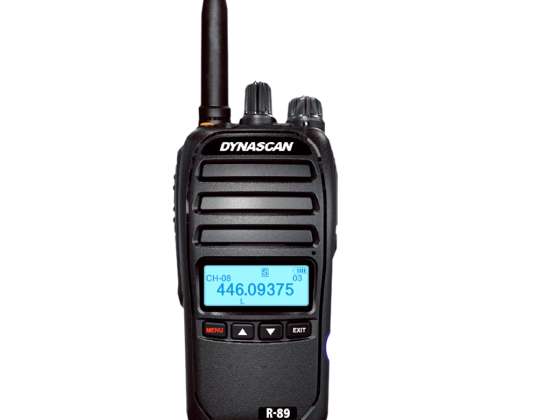 Professional portable PMR radio station PNI DYNASCAN R-89, 446 MHz, 16