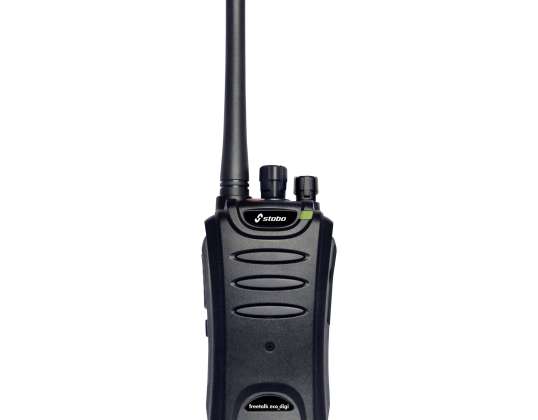 Station de radio portable Stabo Freetalk Eco Digi, 149MHz, 6 canaux analogiques