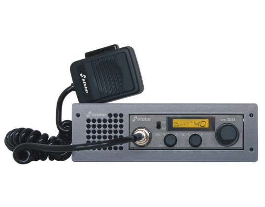 Estación de radio CB STABO XM 3044 AM-FM, Squelch, 40 canales, vivienda 1 Din
