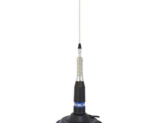 CB PNI ML160 antenn, längd 155 cm, 26-30MHz, magnet 145 mm ingår