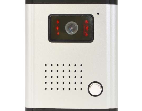 Videocitofono PNI DF-926 con 1 monitor, schermo LCD da 7 pollici, uscita fortr
