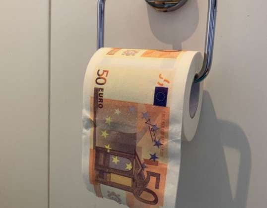 Toilettenpapier Motiv 50 Euro Schein