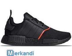 Adidas Orijinal NMD R1 Spor Ayakkabı Siyah Kırmızı - EE5085