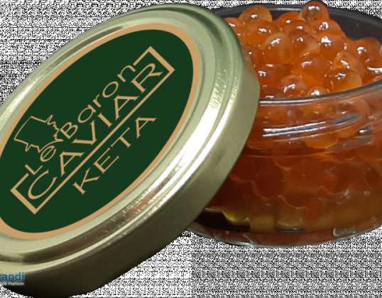 Lakserogn - rød kaviar (Oncorhynchus keta) 50g