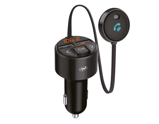 Valentine V880 FM PNI modulator with microphone, Bluetooth 5.0, MP3 player