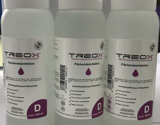 TREOX FLÄCHENDESINFEKTION 500ML