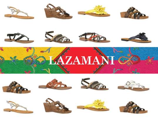 Lazamani Damenschuhe / Schuhe / Sandalen - 100% Leder, handgefertigt!