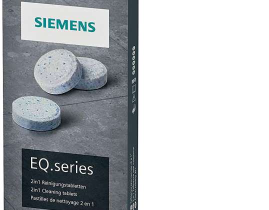 Siemens EQ.series 2in1 puhdistustabletit 10x2,2g TZ80001A