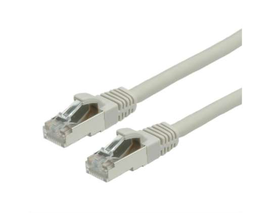VALOR S/FTP-(PiMF) Cable de conexión Cat.6 LSOH gris 3m 21.99.0703