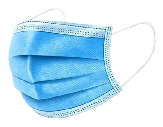 Engangs MEDICINSK maske / UV-sterilisering 50 stykker pakke)