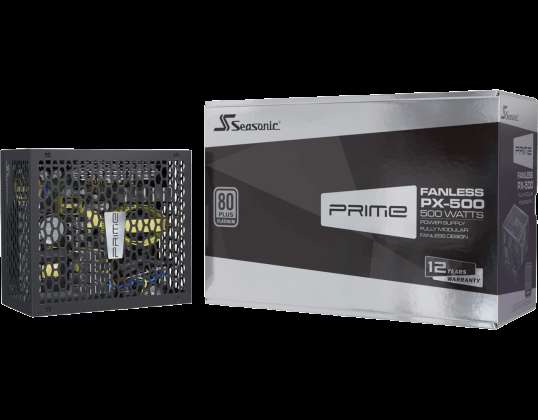 Seizoensgebonden voeding 500W (80 + platina) PRIME-PX-500