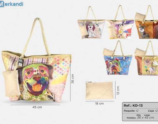 Wholesale Beach Bags - New Season Collection 2020 - REF: KD13