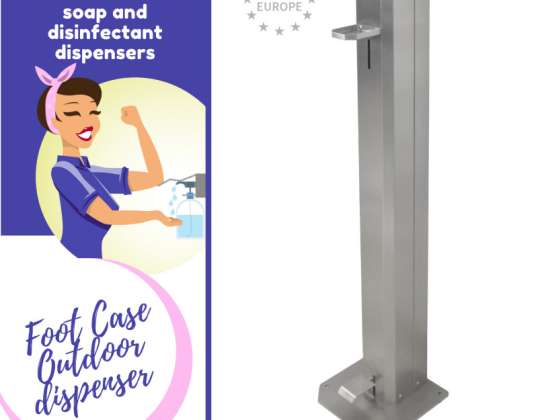 Foot driven Case Outdoor Dispenser