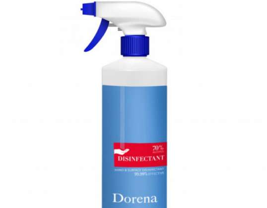 Desinfeksjonsmiddel 1L med SPRAY