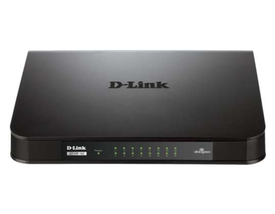 Conmutador DLINK 16x10 / 100/1000 - GO-SW-16G / E